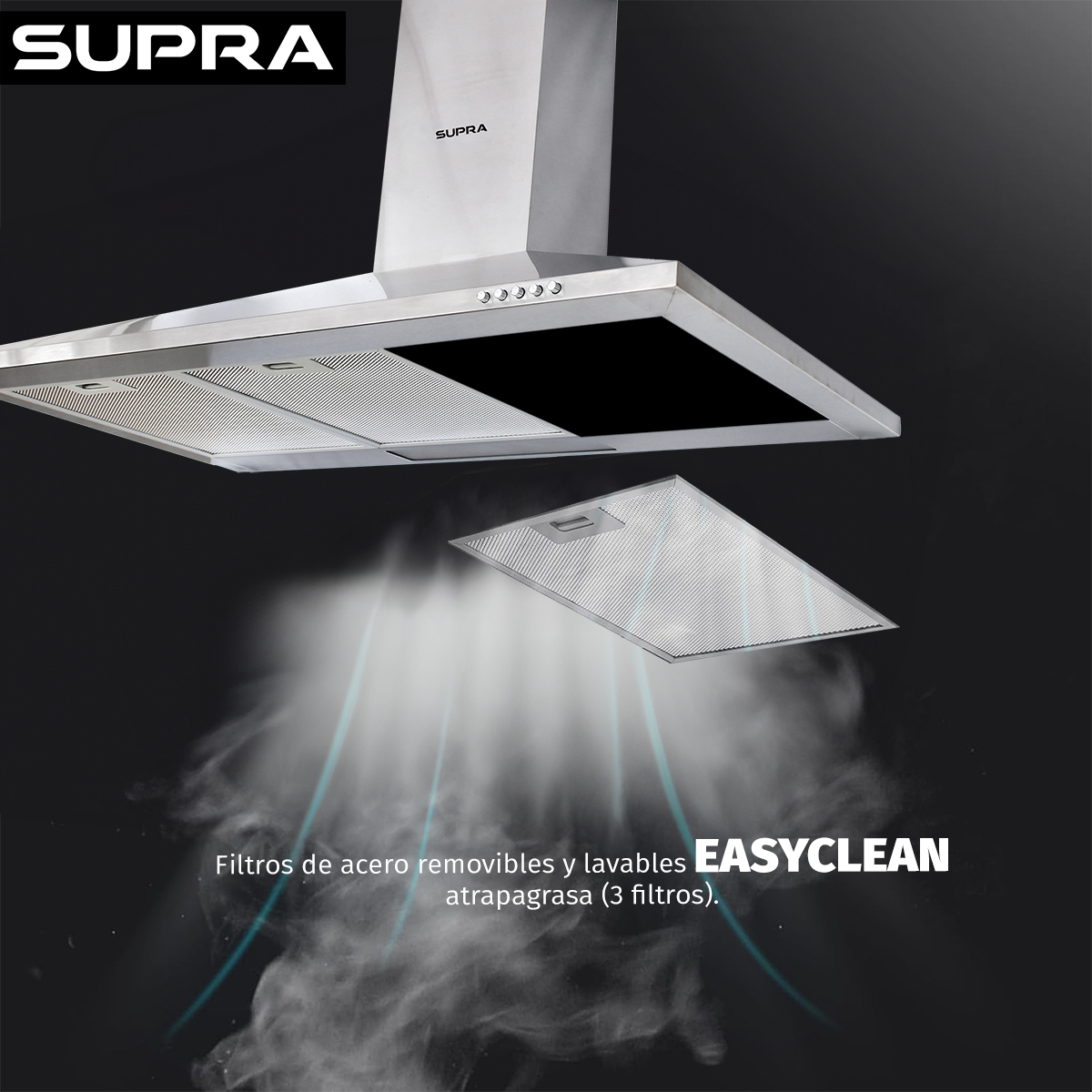 Campana Extractora Supra CM-90 image number null