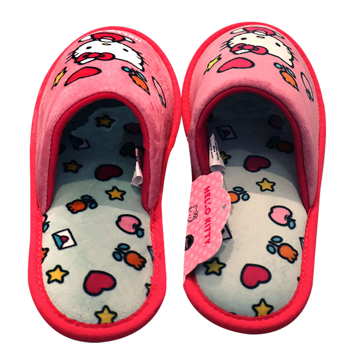 Pantufla con Dise&ntilde;o Personajes Hello Kitty Rosa para Ni&ntilde;a image number null