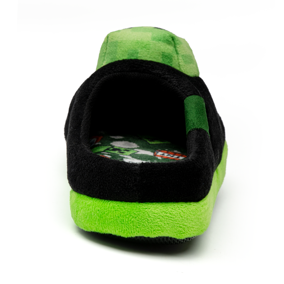 Pantufla 18-22 Negro Minecraft image number null