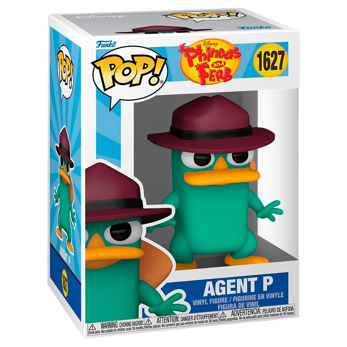 Funko Pop Disney Phinias Y Ferb Agente Perry image number null