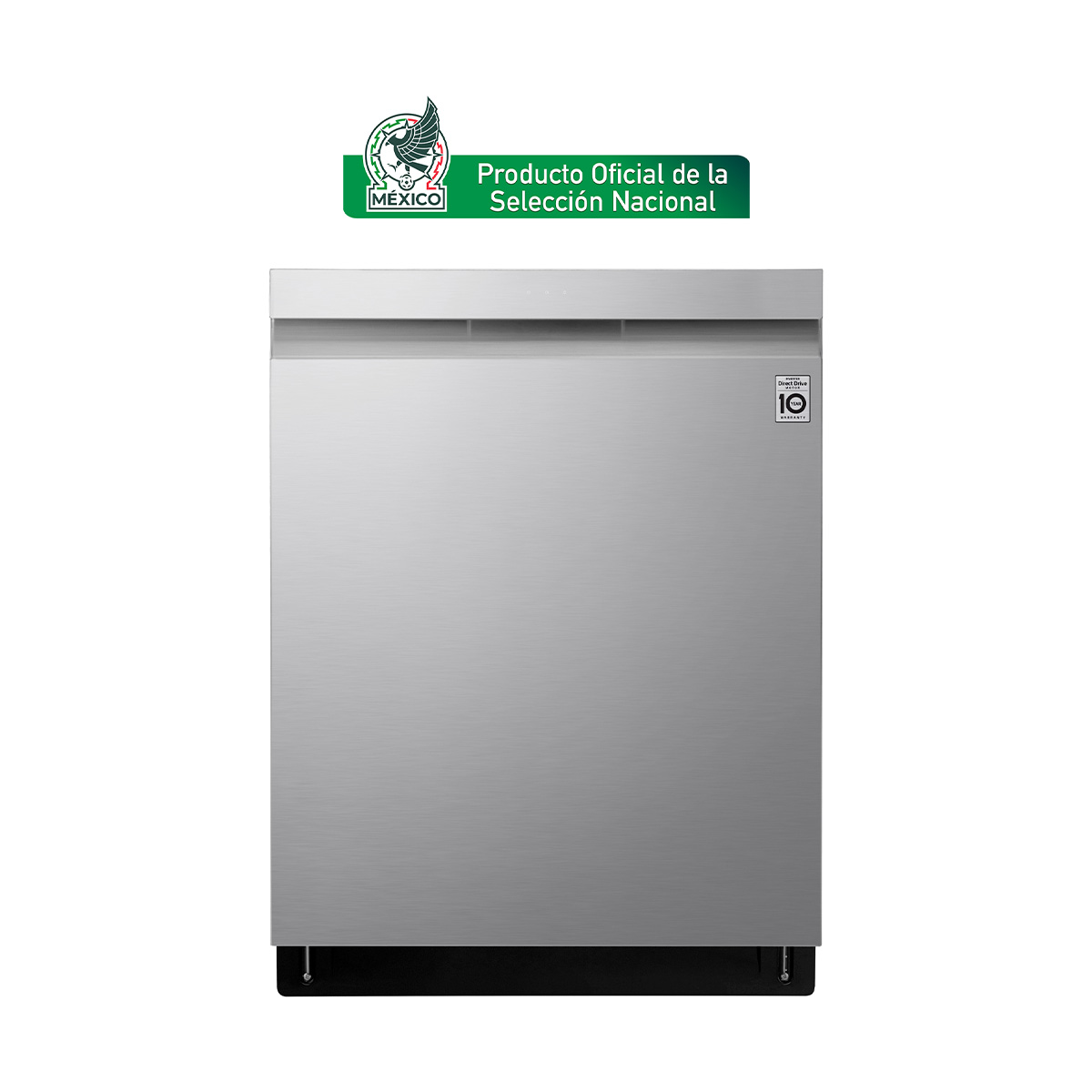 Lavavajillas LG QuadWash TrueSteam Empotre Acero Inoxidable color Negro LDP6810SS image number null