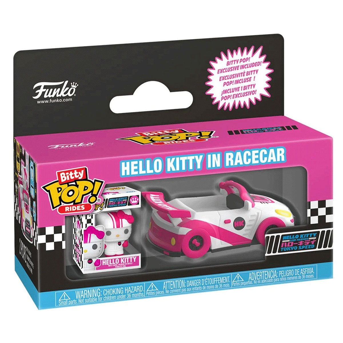 Bitty Pop Rides Sanrio Hello Kitty En Coche De Car image number null
