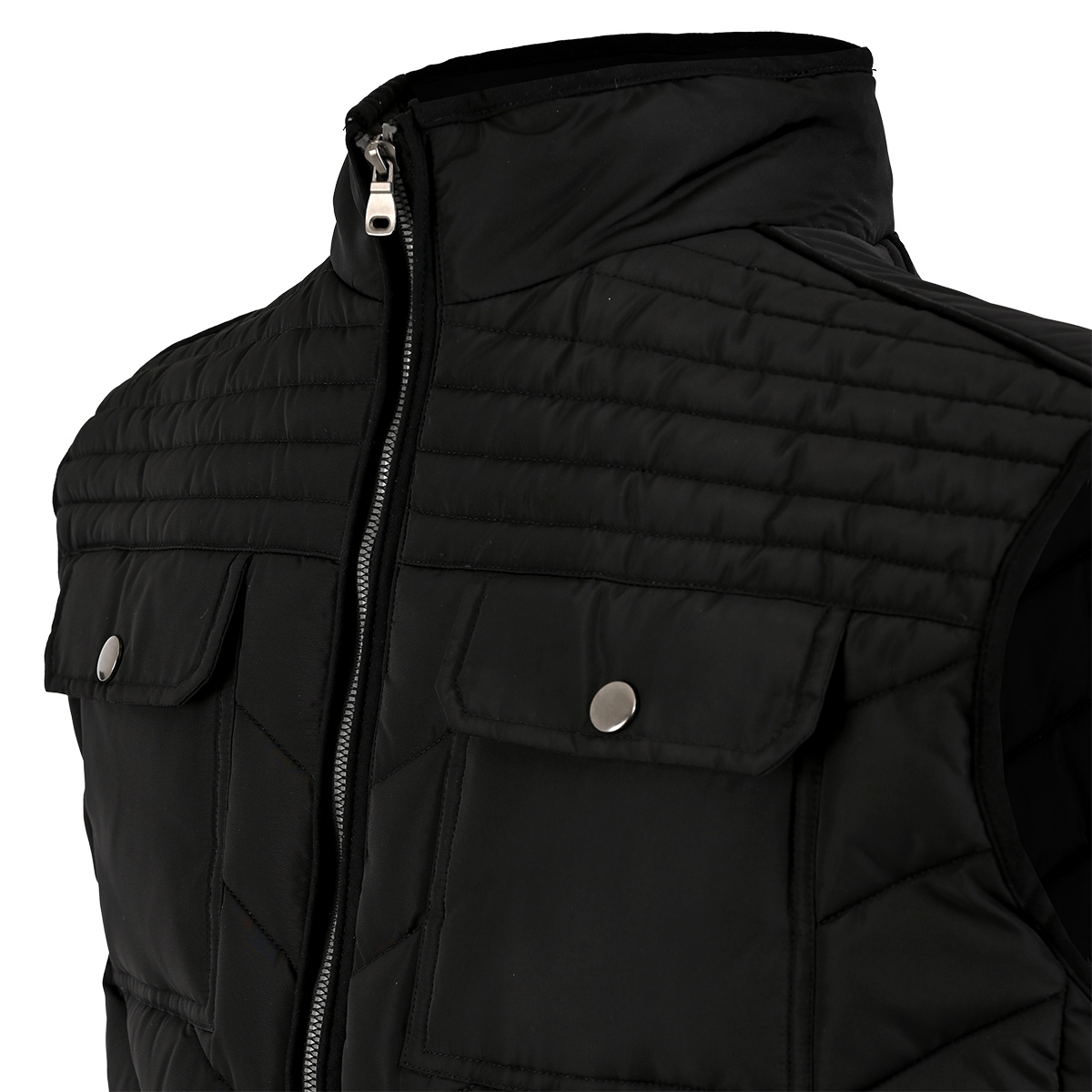Chaleco Capitonado Giovanni Gali Cuello Alto para Hombre Plus image number null