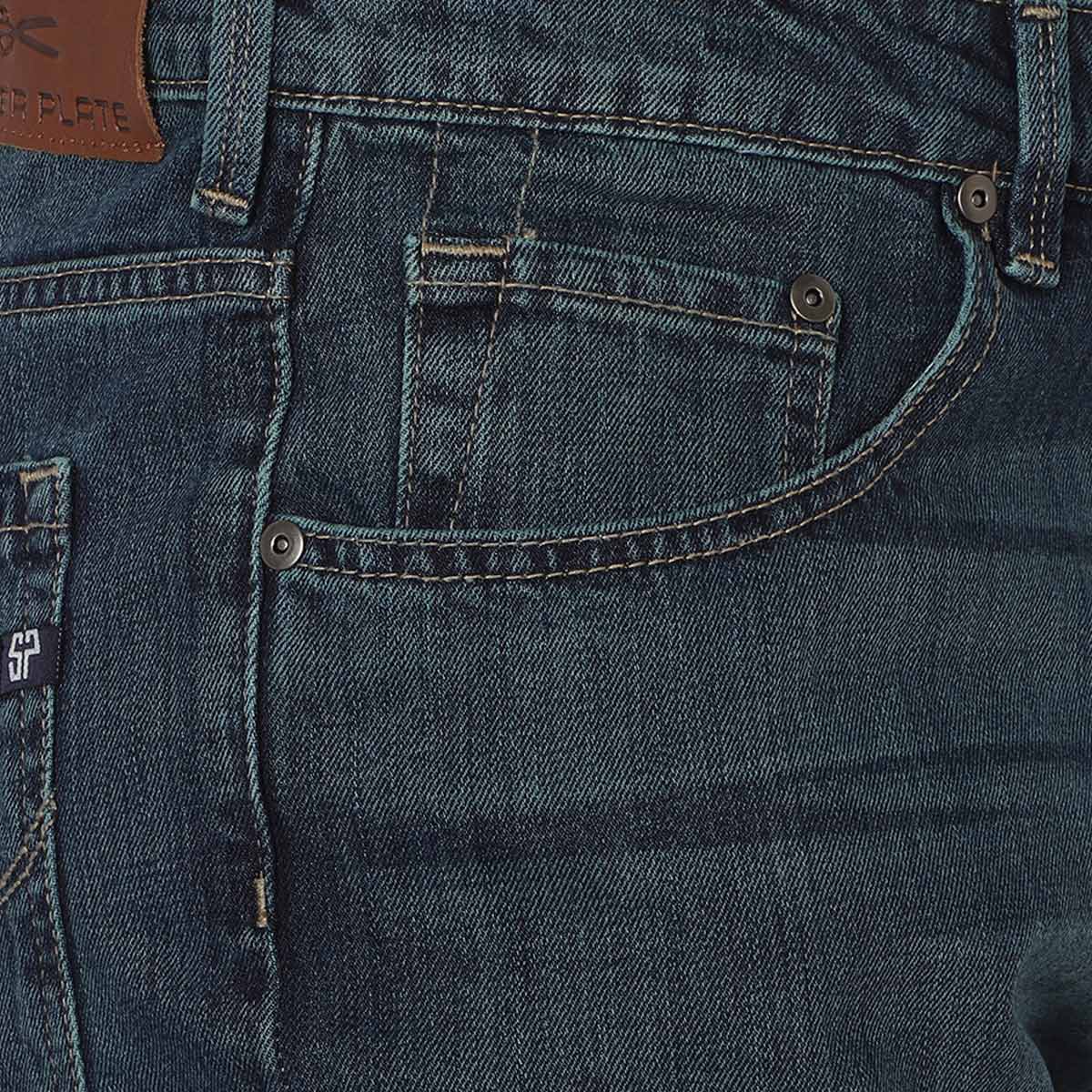 Jeans Recto Fit Silver Plate Para Hombre Plus image number null
