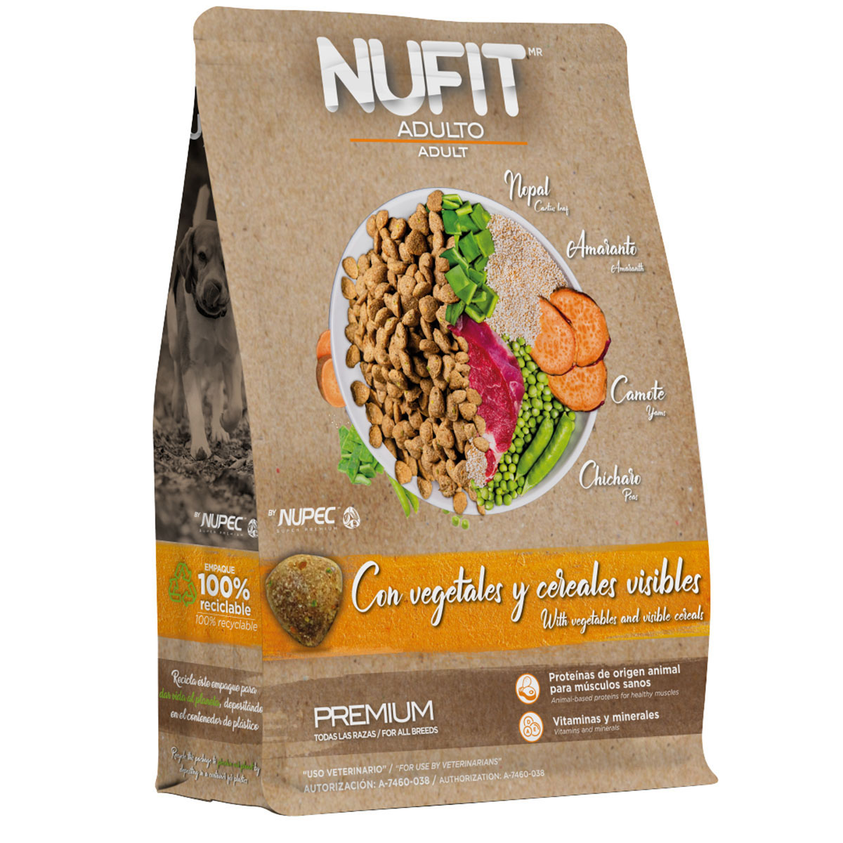 Alimento Croqueta Para Perro Nufit Adulto 4Kg image number null