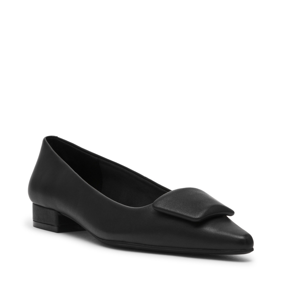 Balerina Crawford Punta Anne Klein Negro con Detalle para Mujer image number null