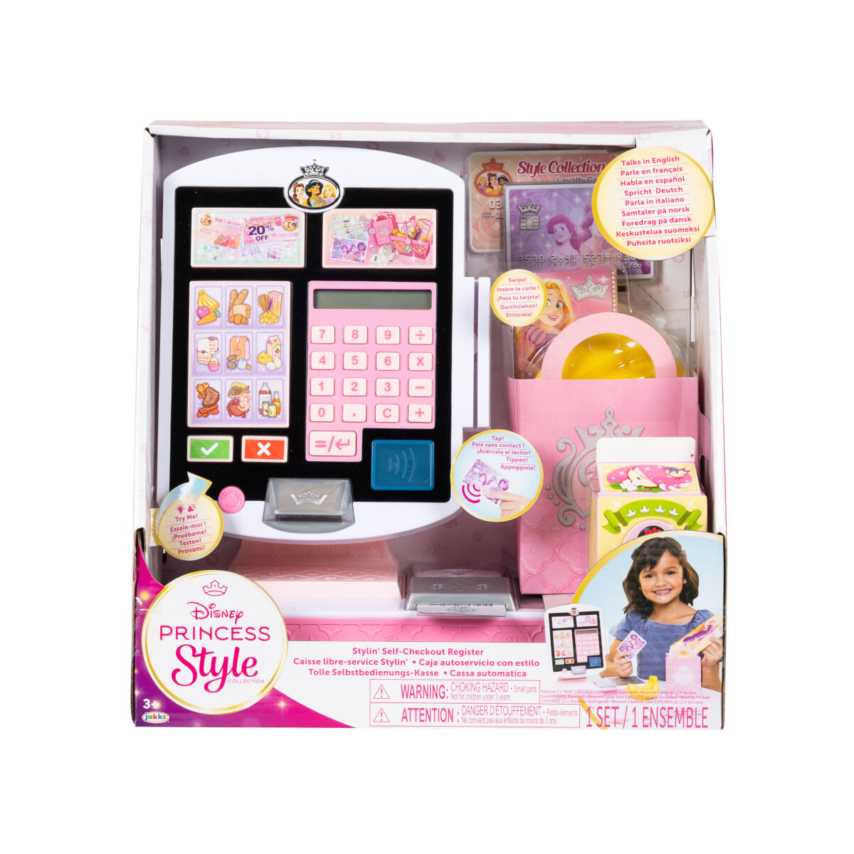 Caja Registradora Electr&oacute;nica Disney Style JAKKS PACIFIC image number null