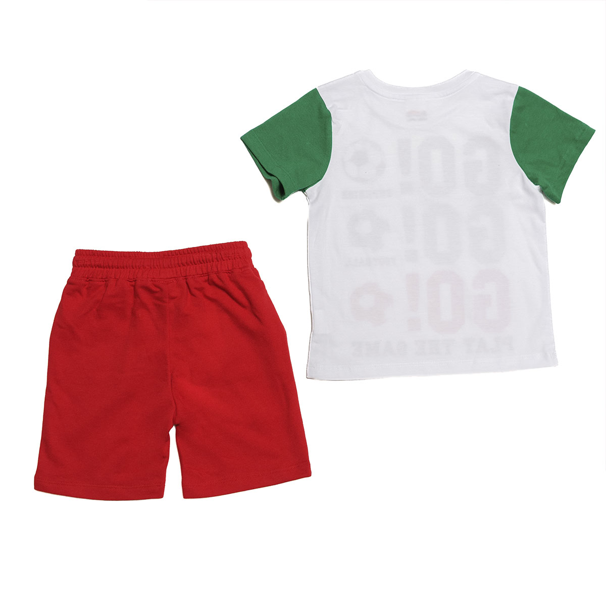 Conjunto de Playera Manga Corta y Short Dise&ntilde;o F&uacute;tbol Go! Being 2 Nice para Ni&ntilde;o image number null