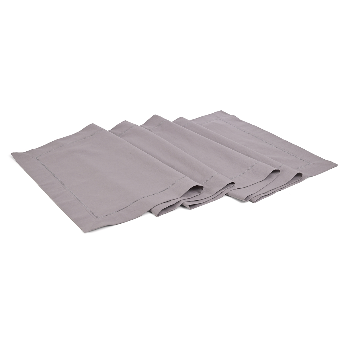 Camino de Mesa Vintage Home Rim Bordado Gris image number null