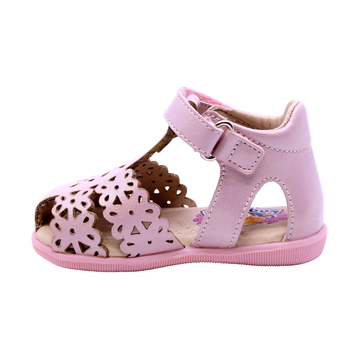 SADALIA TRABA-T C VELCRO 11-13 COQUETA 973022IRS image number null