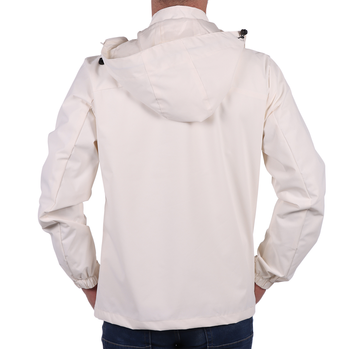 Chamarra Ligera con Capucha y Bolsillos Generra para Hombre image number null