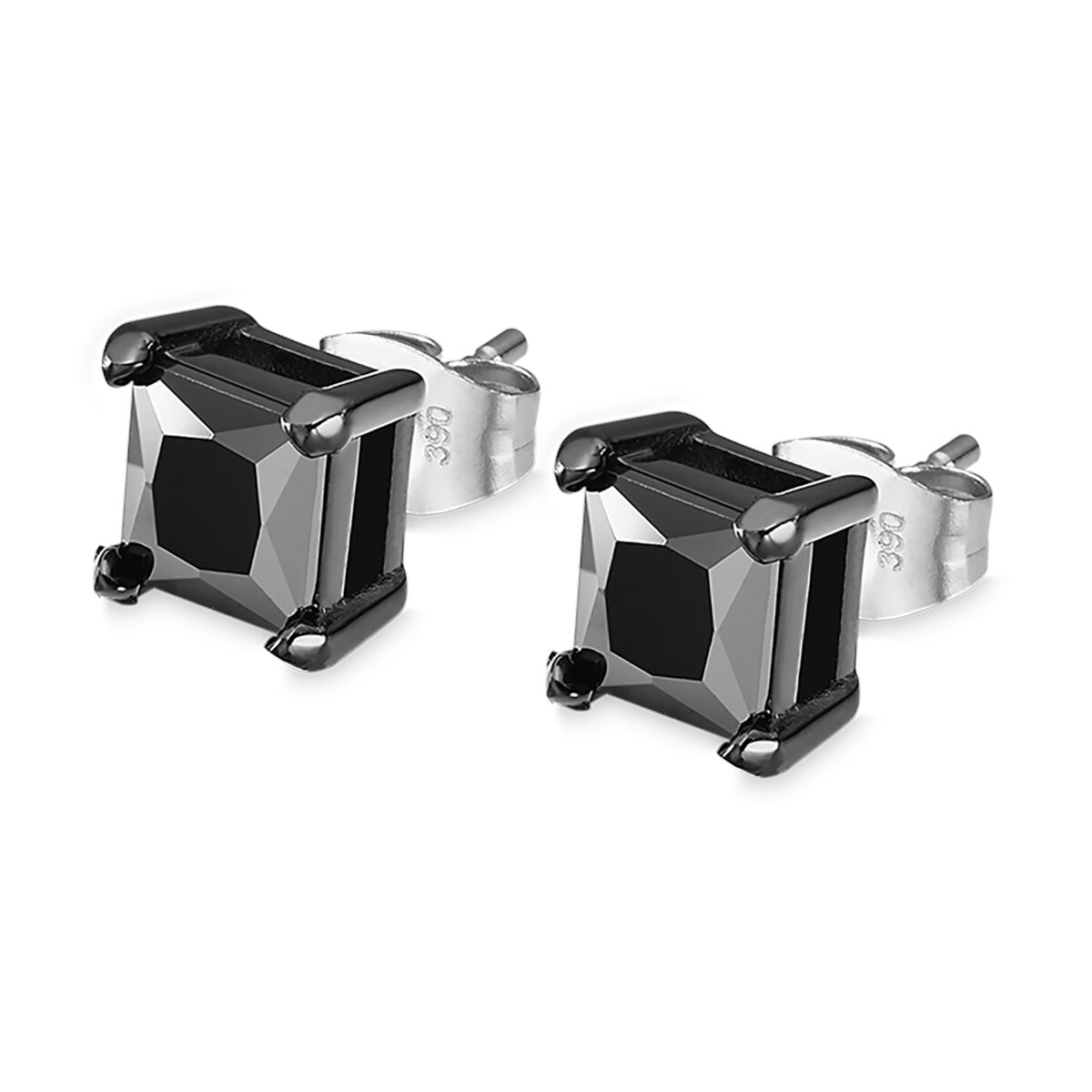 Pendientes Forma Cuadrada Men&rsquo;s Earrings Lotus Style para Hombre image number null