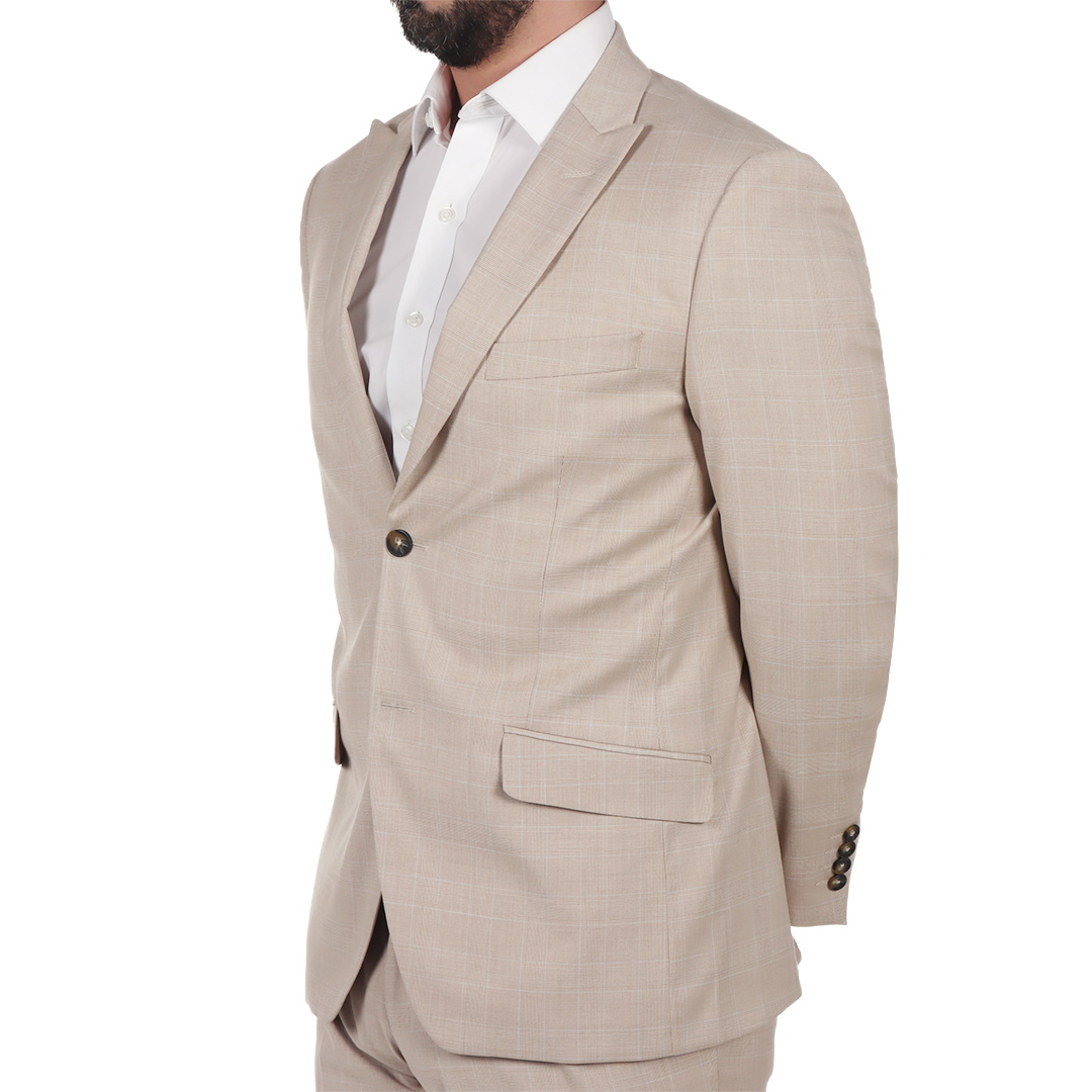 Saco Cuadros Elegante De LMENTAL para Hombre image number null