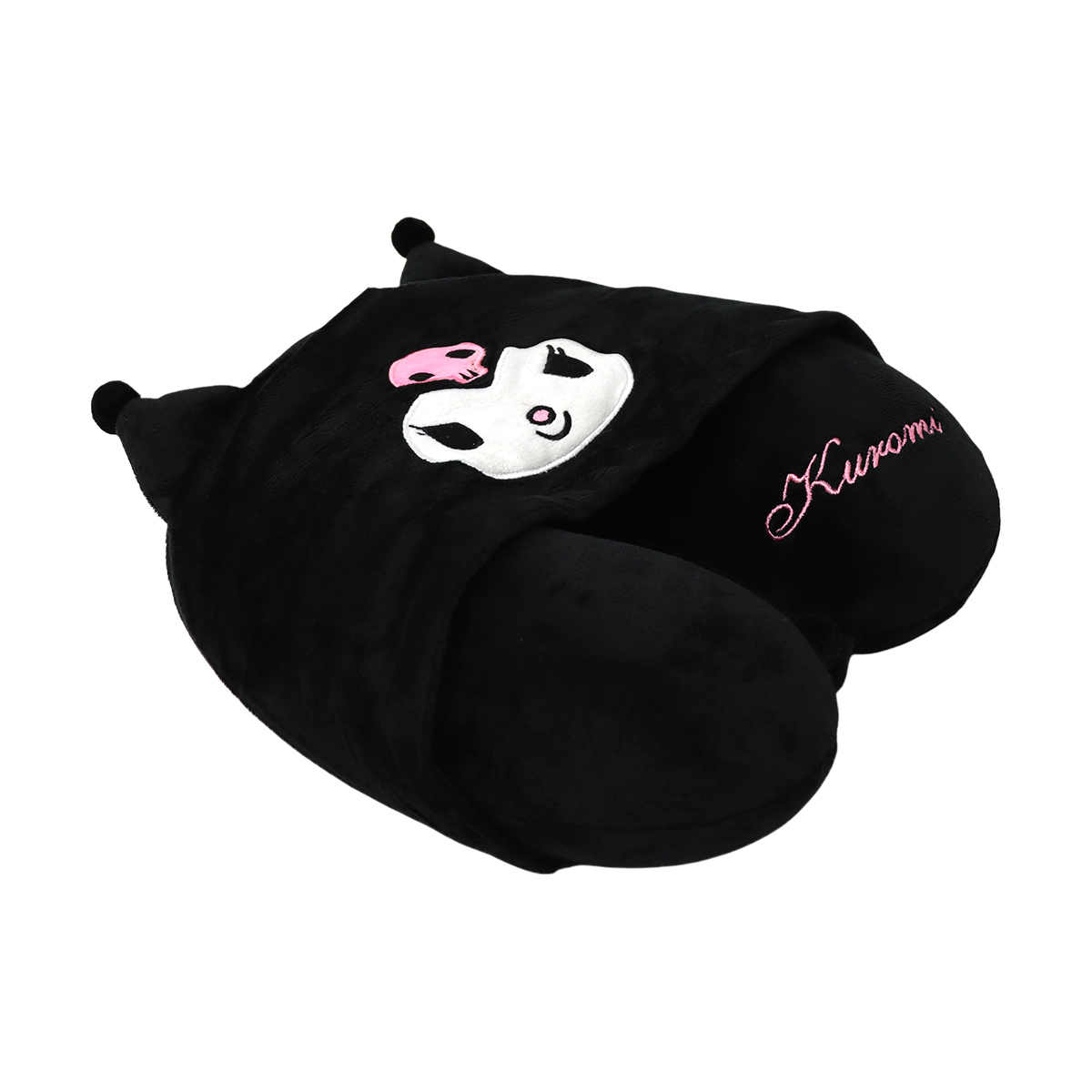 Almohada De Viaje Capucha Kuromi Sanrio image number null