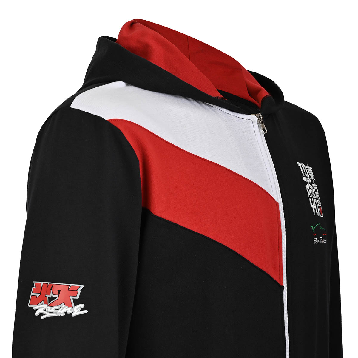Sudadera Negra Tokio Pole Position para Hombre image number null