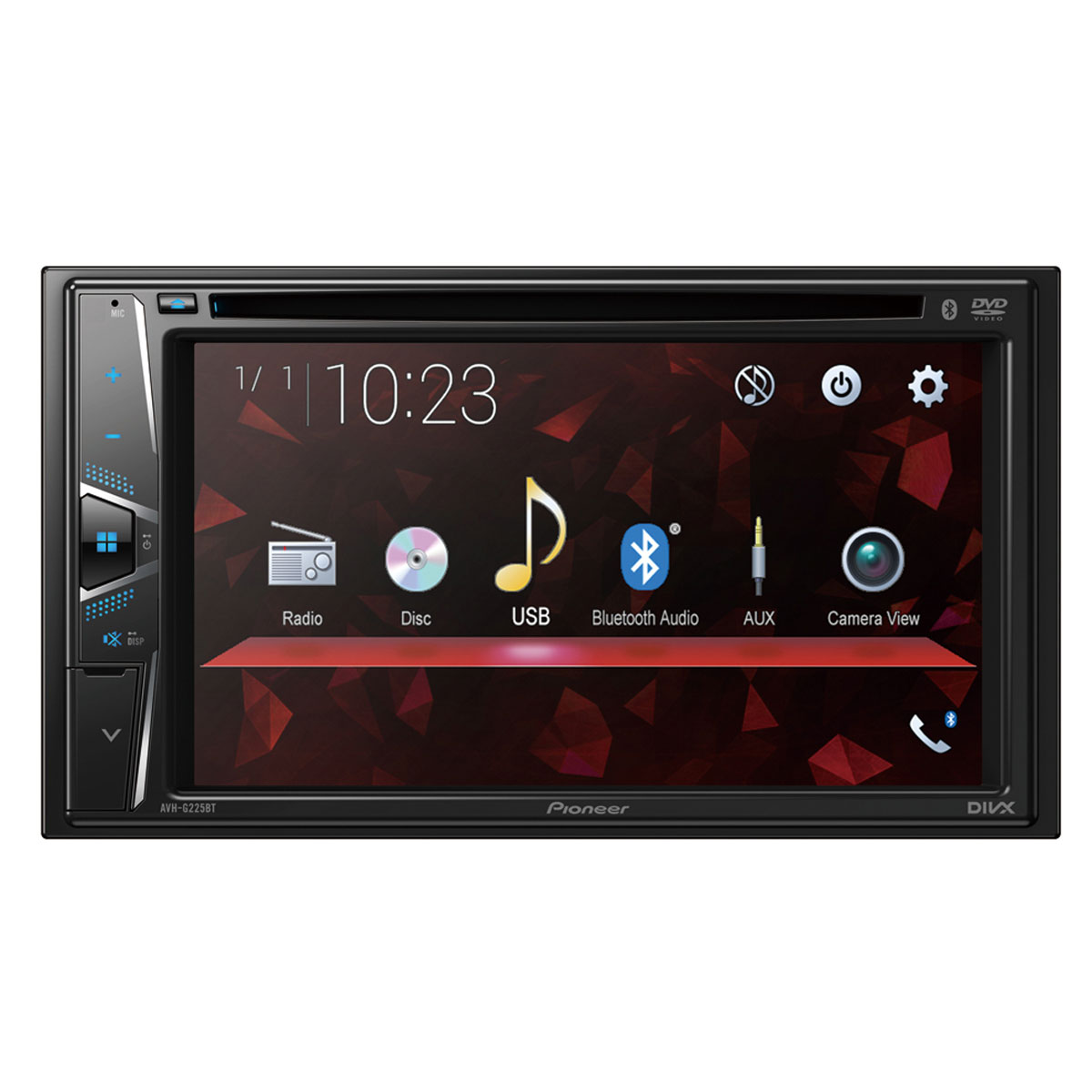 Autoest&eacute;reo de Pantalla 6.2" AVH-G225BT Pioneer image number null
