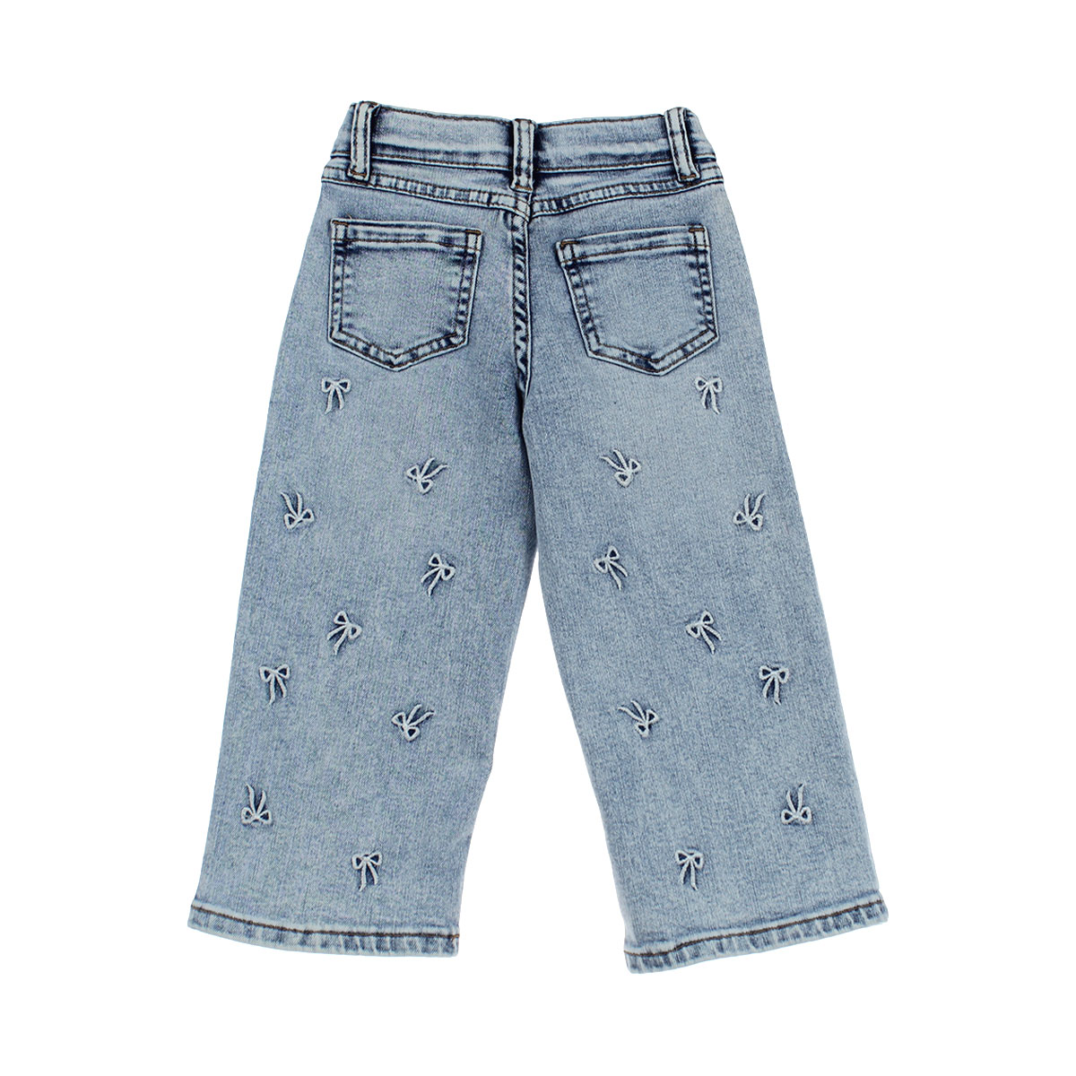 Jeans Mezclilla Bordada Mo&ntilde;os Jeanious Toddler Ni&ntilde;a image number null