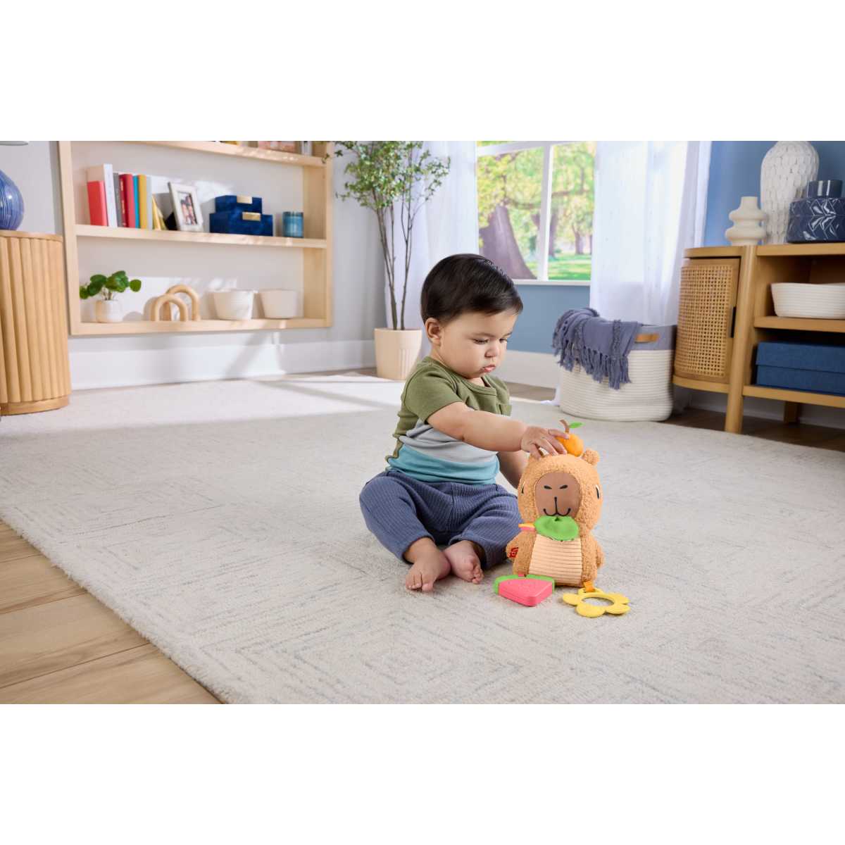 Juguete FISHER-PRICE Baby Capibara Est&iacute;mulos y Juego image number null