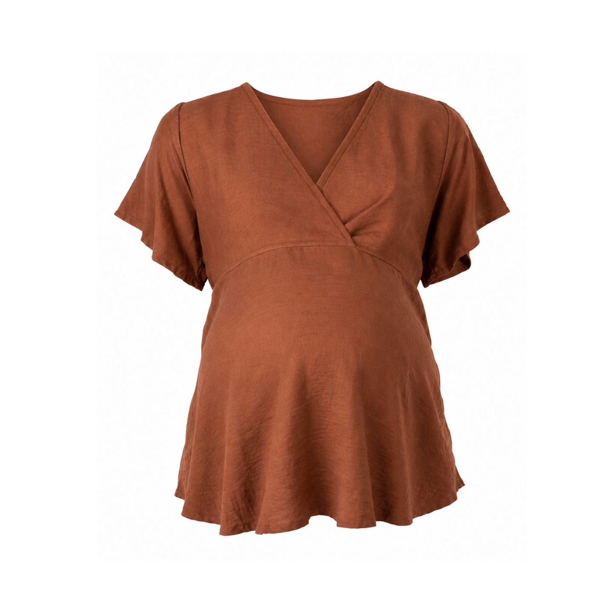 Blusa De Maternidad Lisa Doma Para Mujer image number null