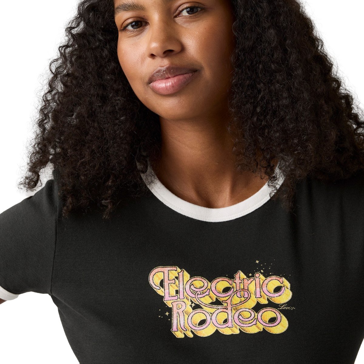 Levi&rsquo;s&reg; Playera Ringer para Mujer Junior image number null
