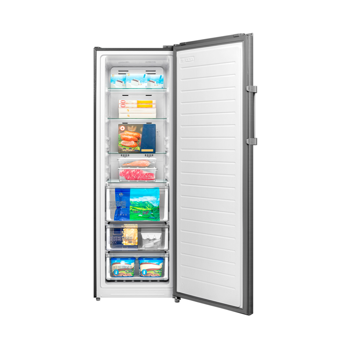 Congelador Vert Midea 1Puerta 9P MDRU333FEM46D Acero image number null
