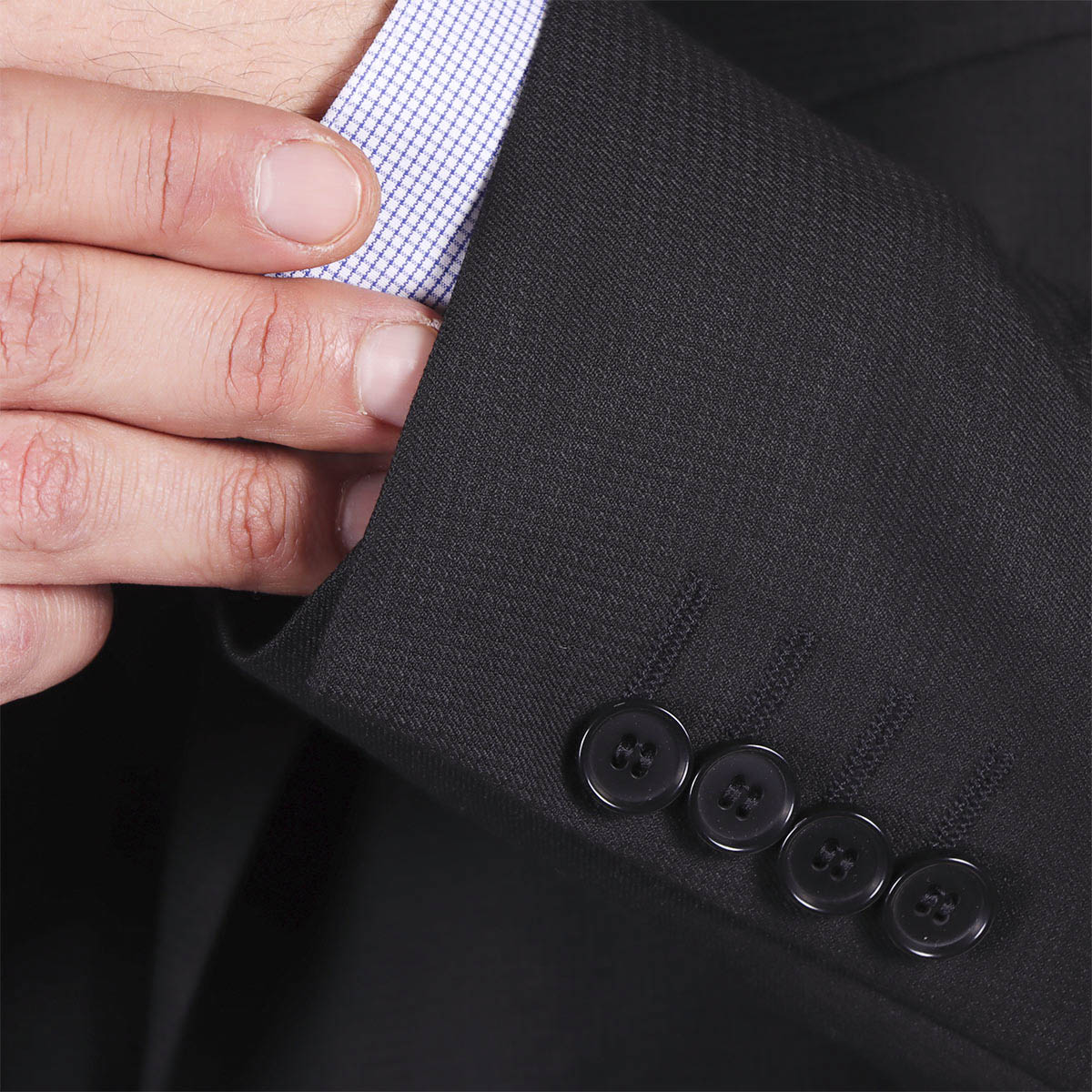 Traje Elegante Ajuste Regular Bruno Magnani Hombre image number null