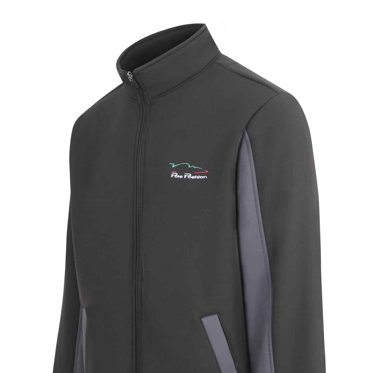 Chamarra negra POLE POSITION para Hombre image number null