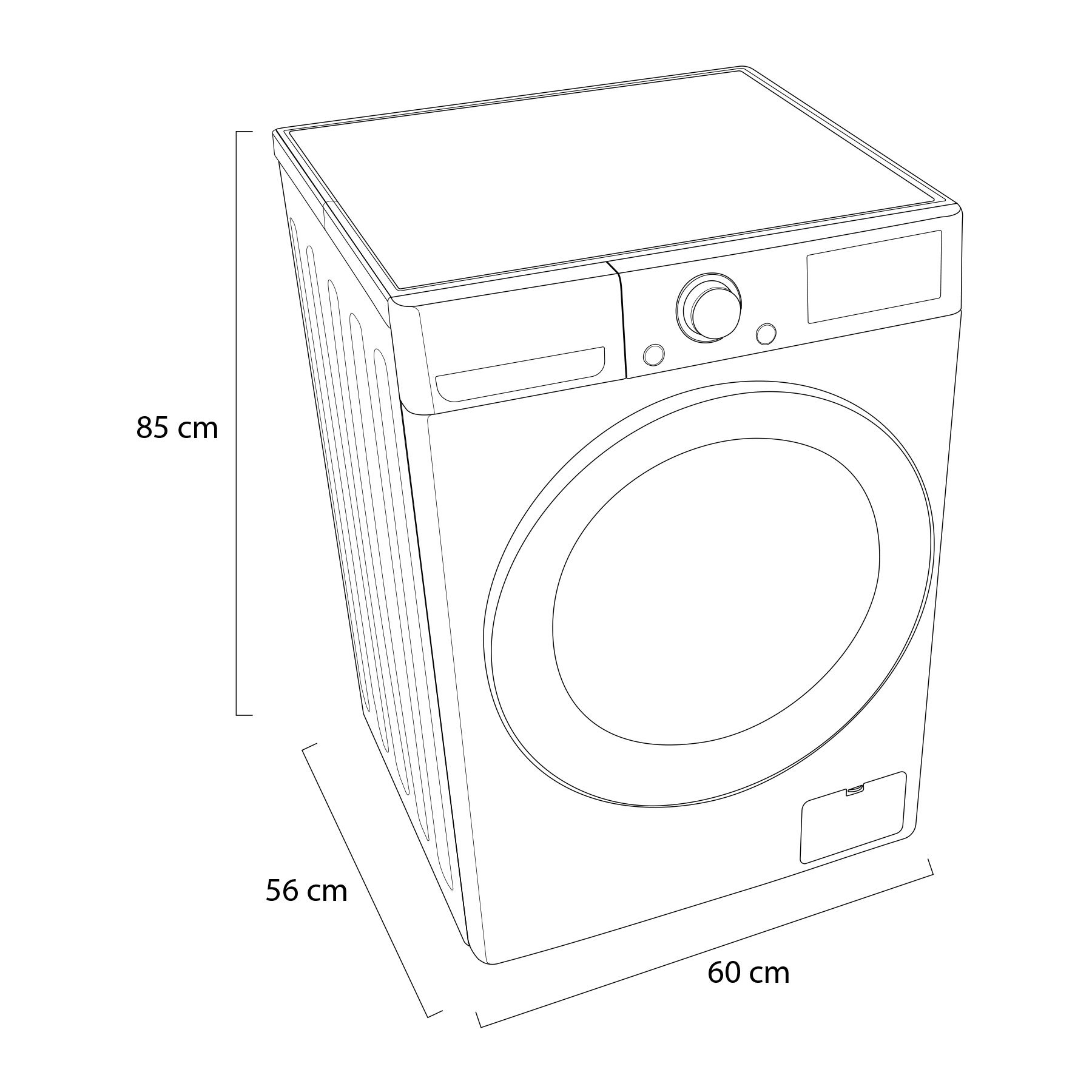 Lavadora LG Carga Frontal AI DD&trade; 12kg - WM12WVC4S6 image number null