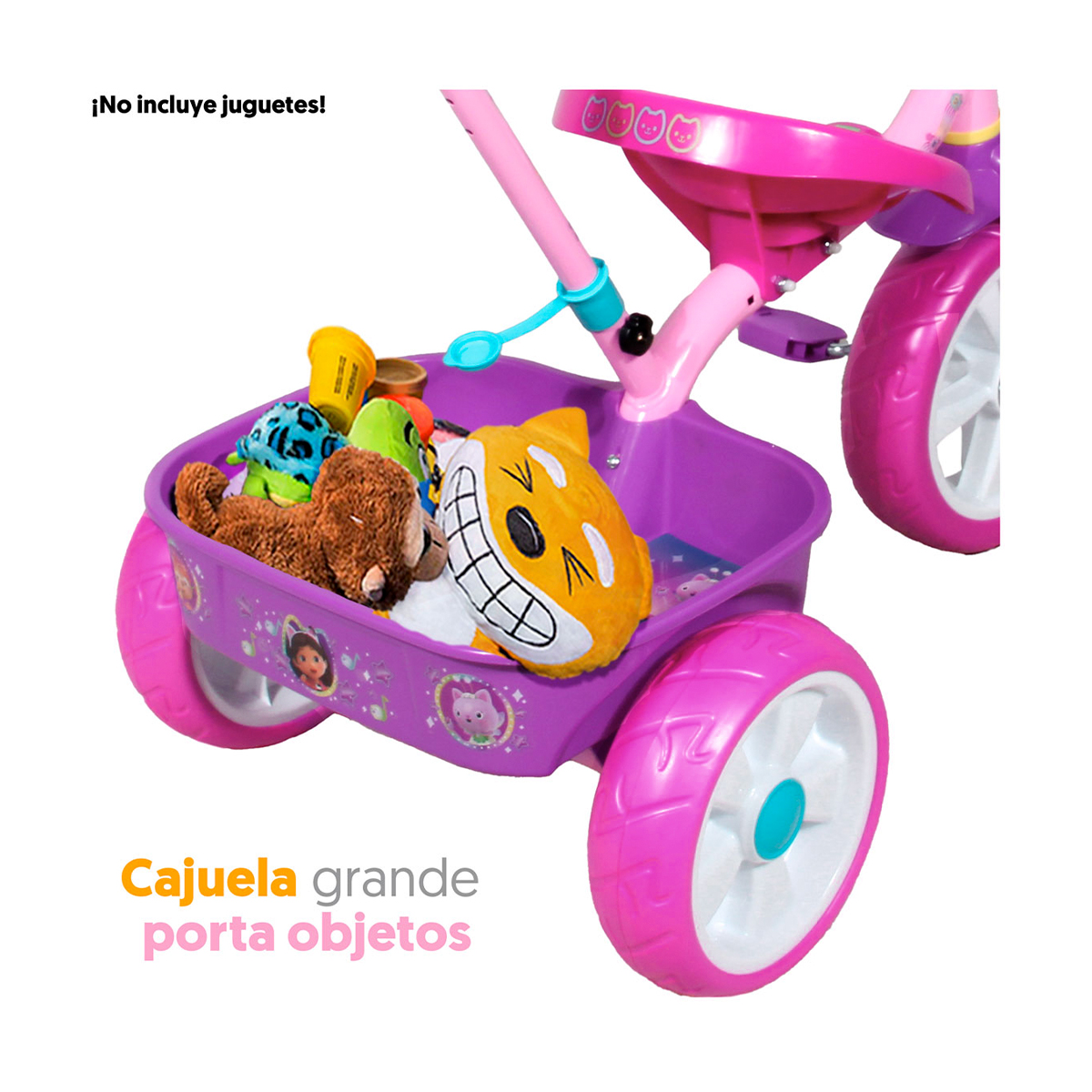 Triciclo Deluxe Gabby'S Dollhouse Apache Flying Wheel image number null