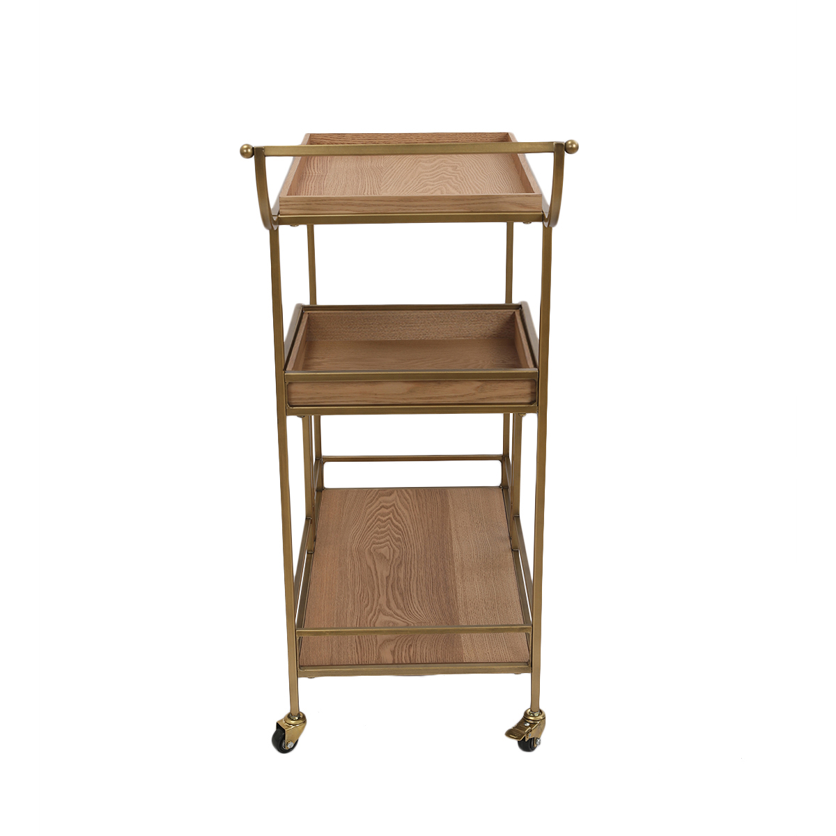 Carro de Bar Vintage Home 3 Niveles image number null