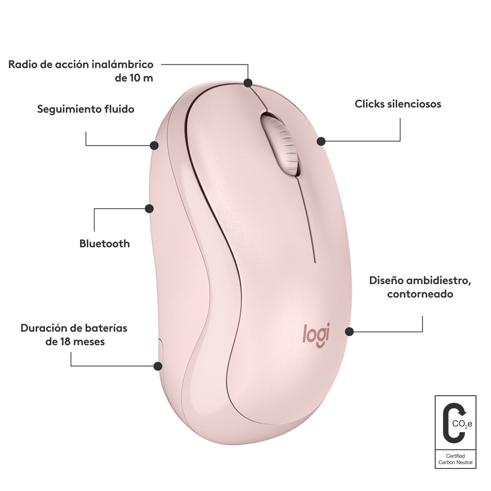 Mouse Inal&aacute;mbrico M240 Logitech image number null
