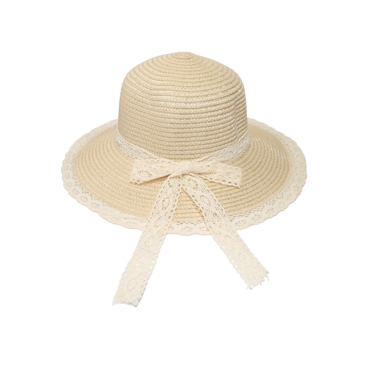 Sombrero De Playa Con mo&ntilde;o De Encaje A Phi By Philosophy Jr image number null