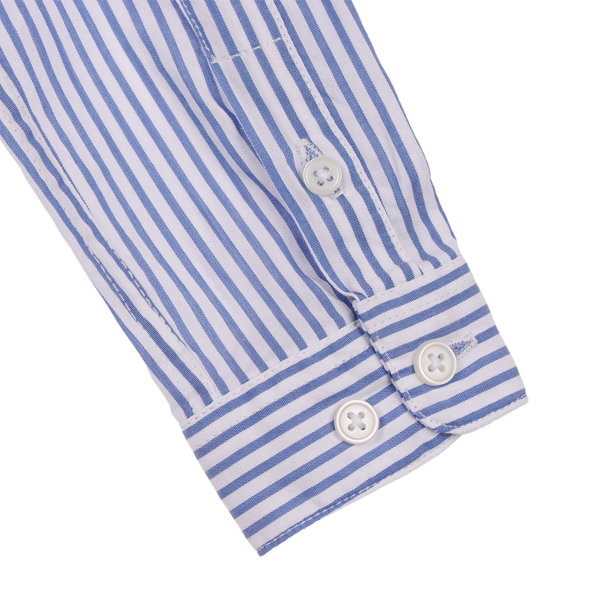 Camisa Manga Larga a Rayas Azul Blanco JEANIOUS para Beb&eacute; Ni&ntilde;o image number null