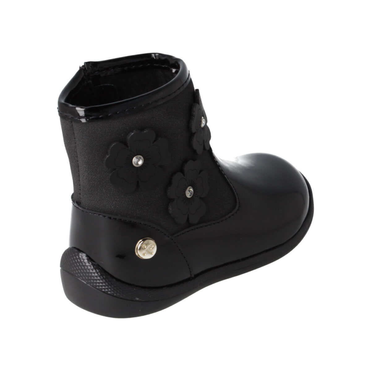 Botin con Cierre Lateral 13-15 Negro Karsten image number null