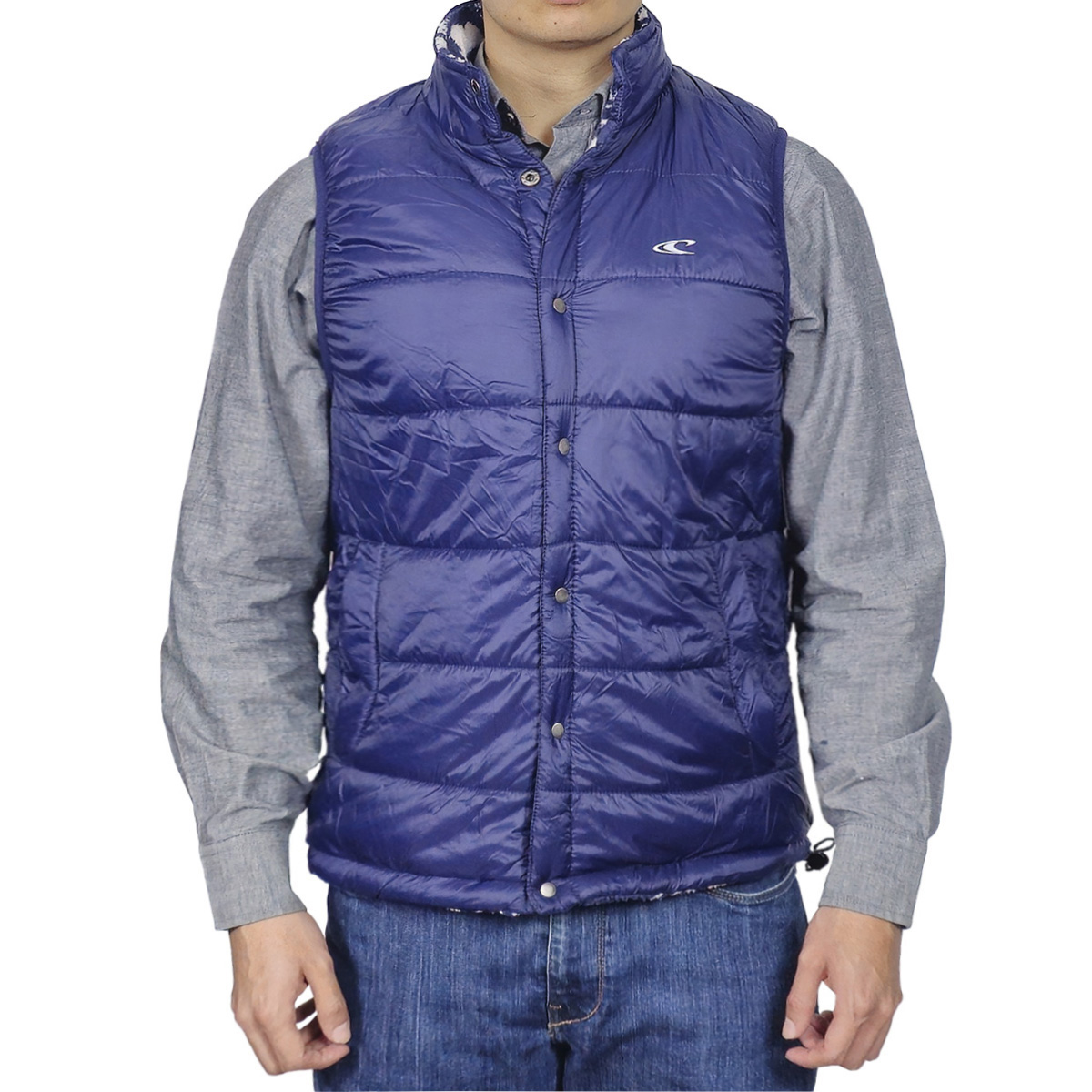 Chaleco Capitonado Doble Vista O'Neill Azul Oscuro para Hombre image number null