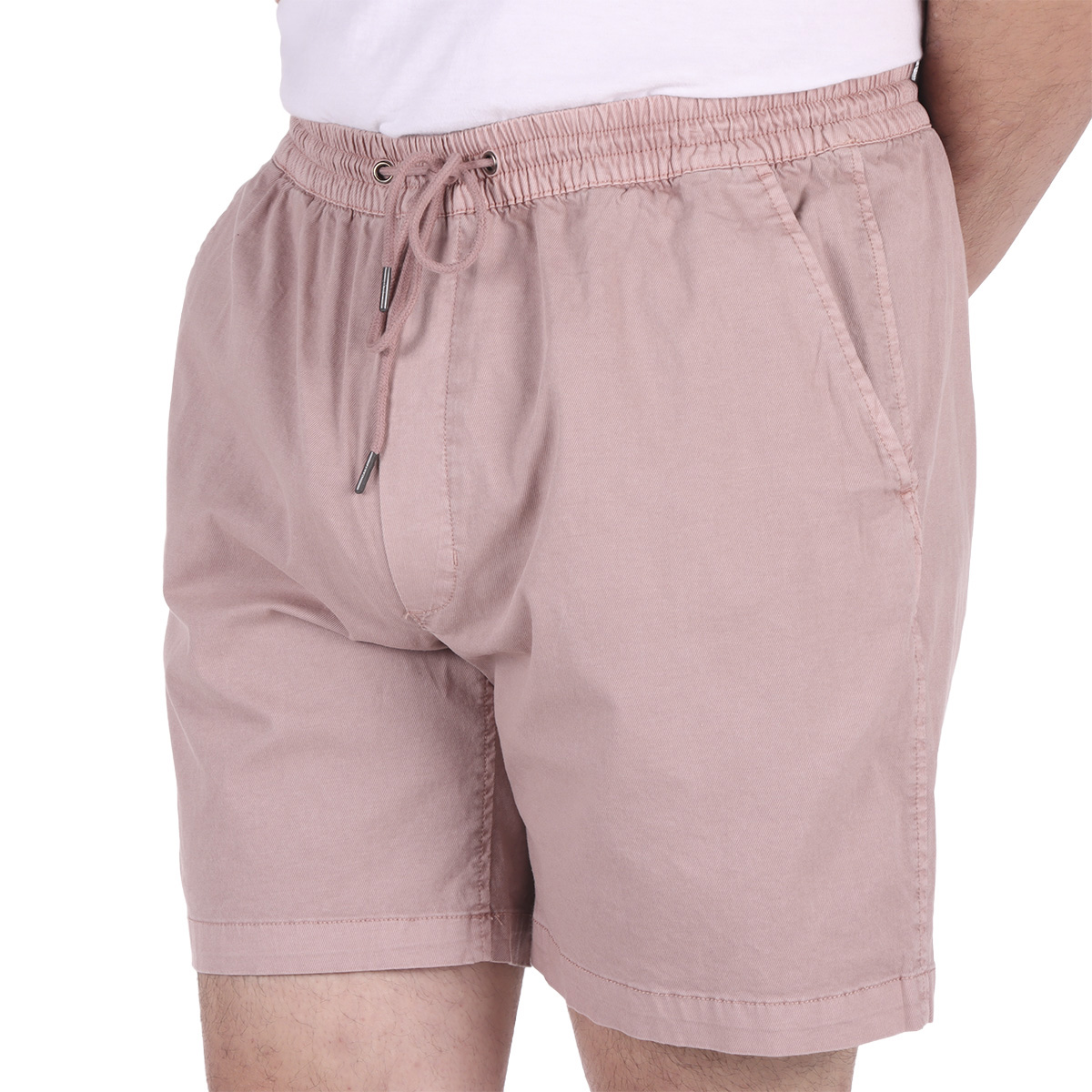 Bermuda de Gabardina Cintura El&aacute;stica Jeanious para Hombre image number null