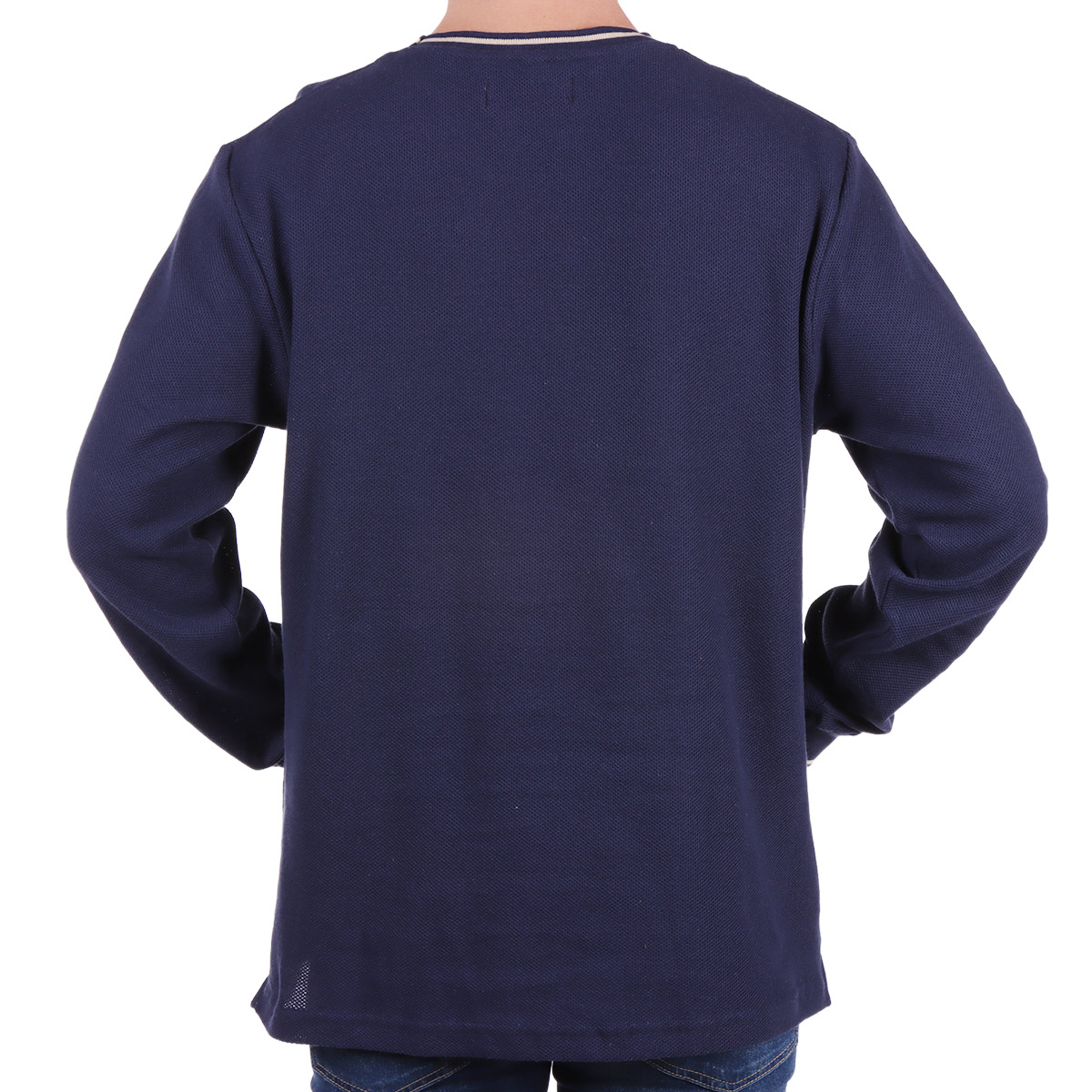 Playera Manga Larga Cuello Redondo Yongster para Hombre image number null