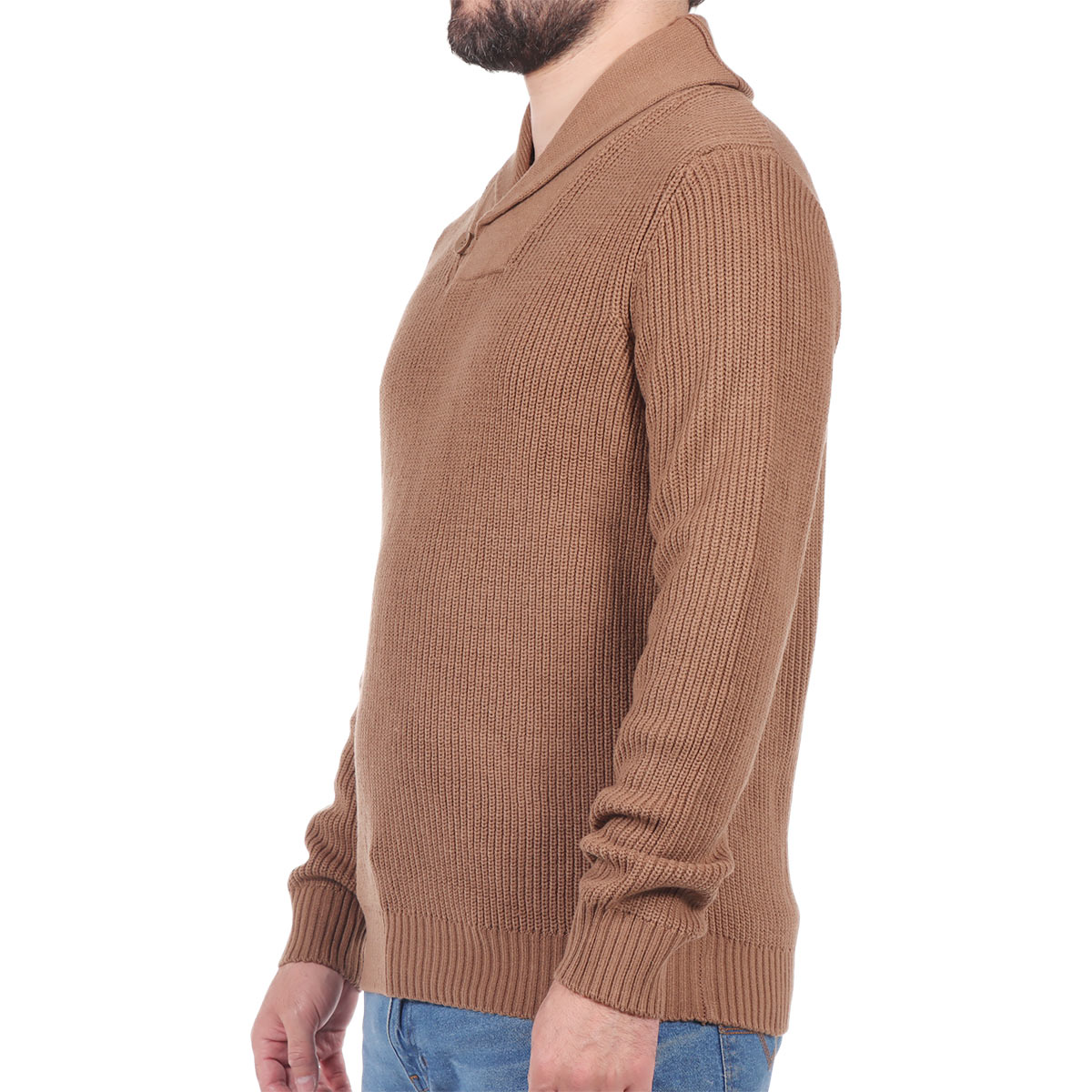 Su&eacute;ter Cuello Cruzado Tejido Casual OVS para Hombre image number null