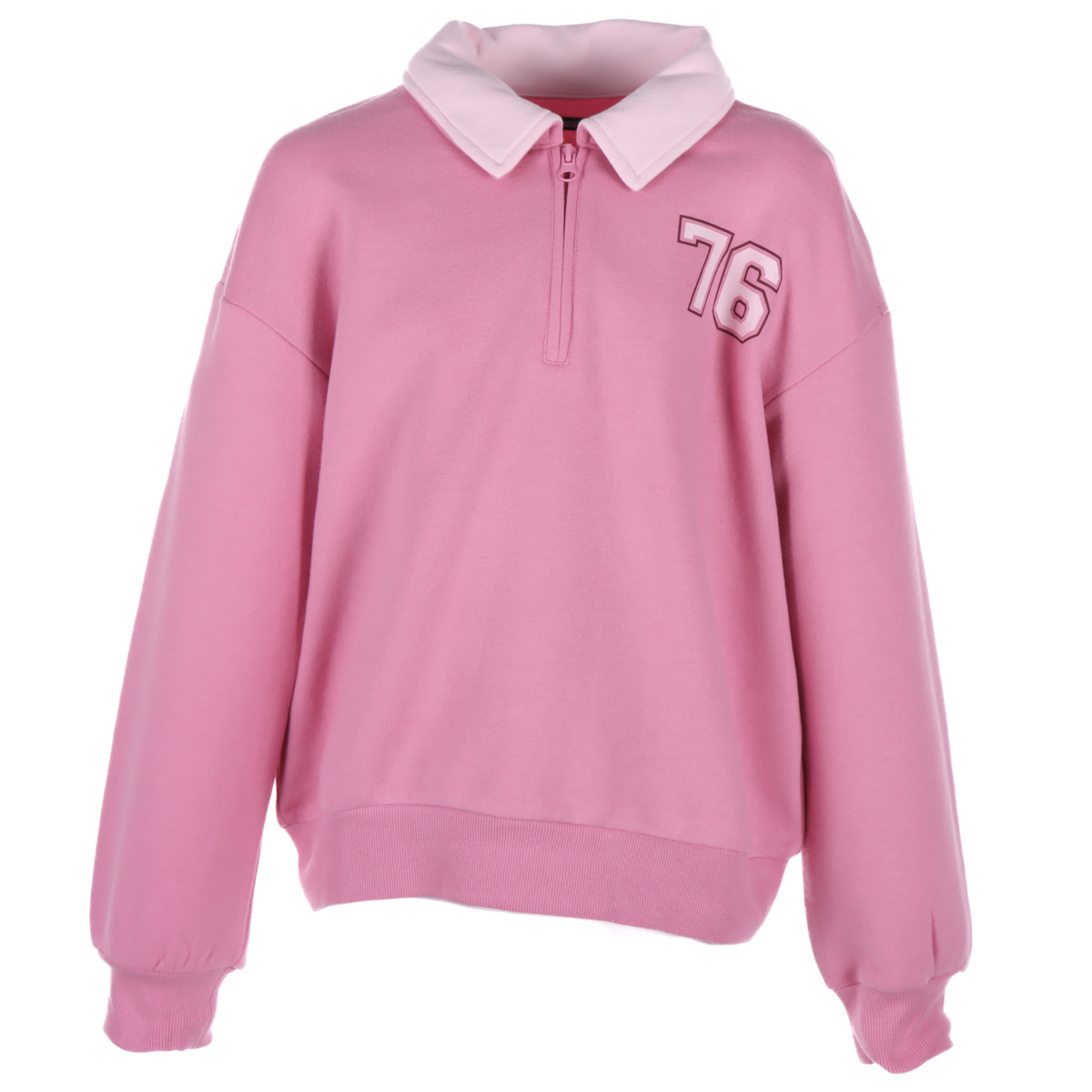 Sudadera Cuello Polo con Cremallera Jeanious para Ni&ntilde;a image number null