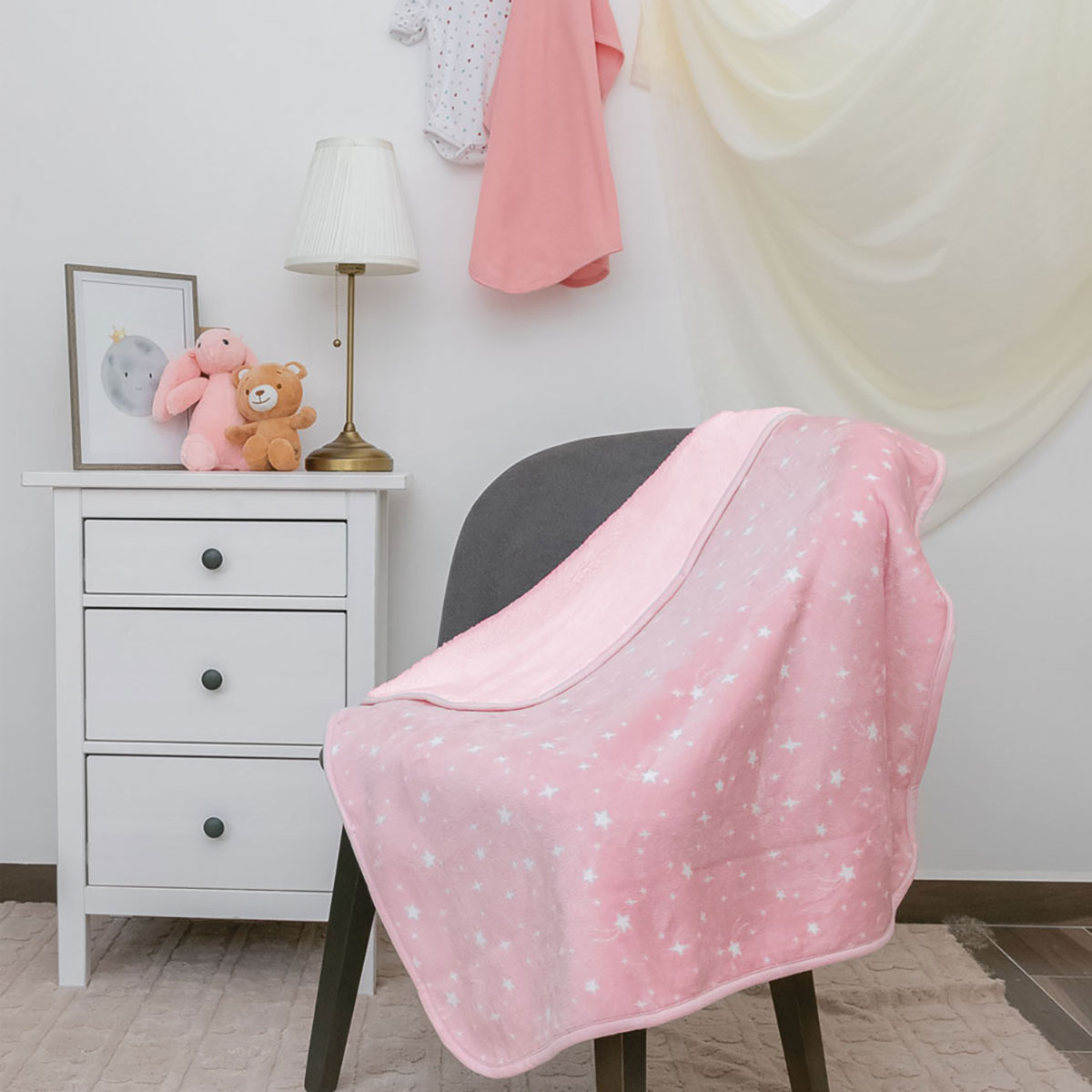 Cobertor con Sherpa Bombon Baby Mink image number null
