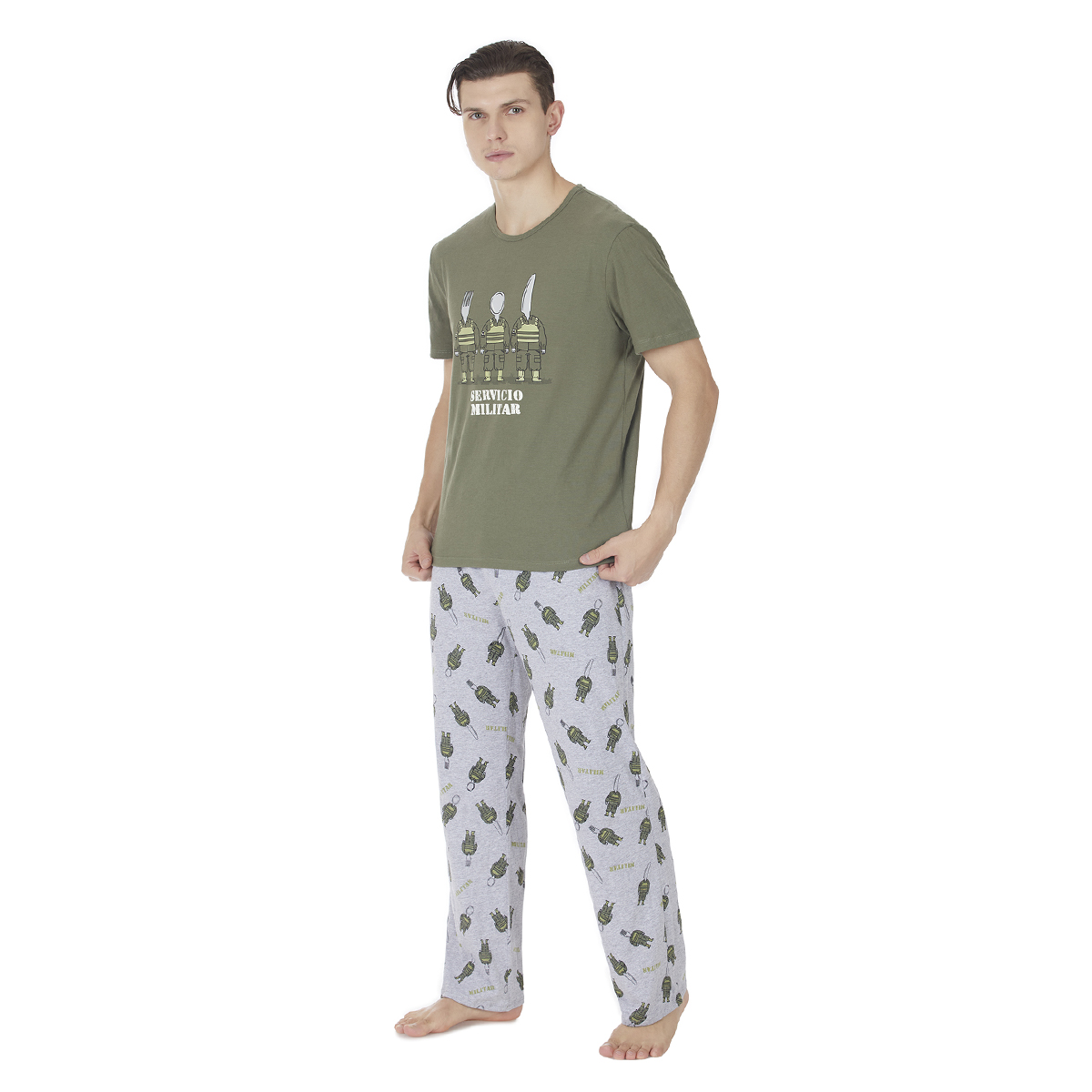 Pijama de Pantal&oacute;n Dream Tops & Bottoms para Hombre image number null