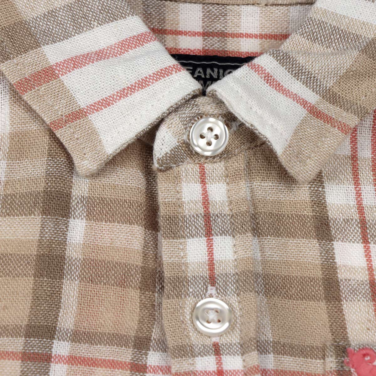 Camisa Cuadros Manga Corta Casual Jeanious Ni&ntilde;o Toddler image number null