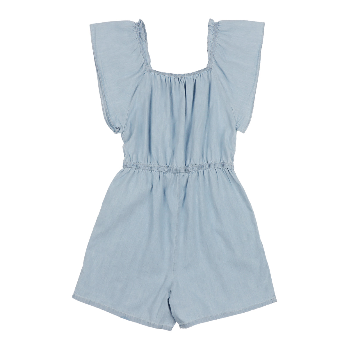Romper Chambray Estilo Casual Fresco JEANIOUS para Ni&ntilde;a image number null