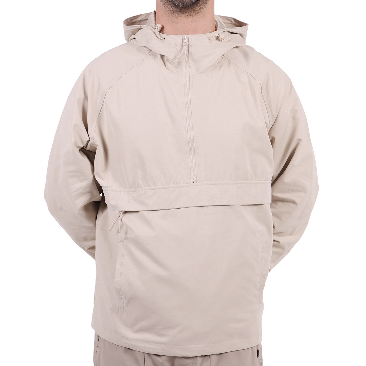 Sudadera Anorak Ligera con Capucha Jeanious para Hombre image number null