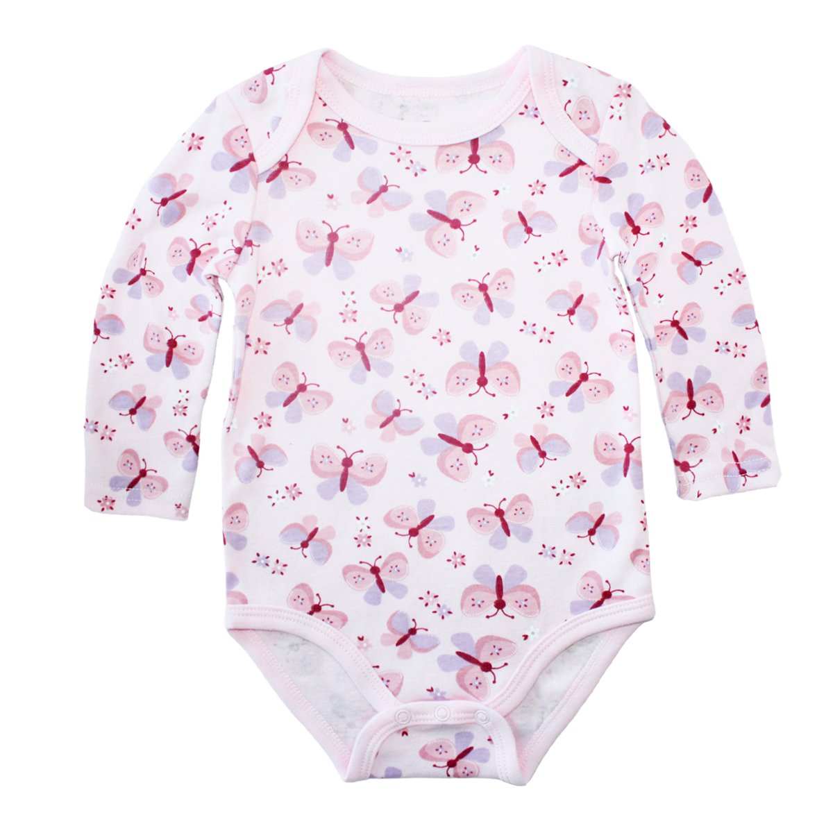 3 Pack Body Manga Larga Tiny Tots Beb&eacute; Ni&ntilde;a image number null