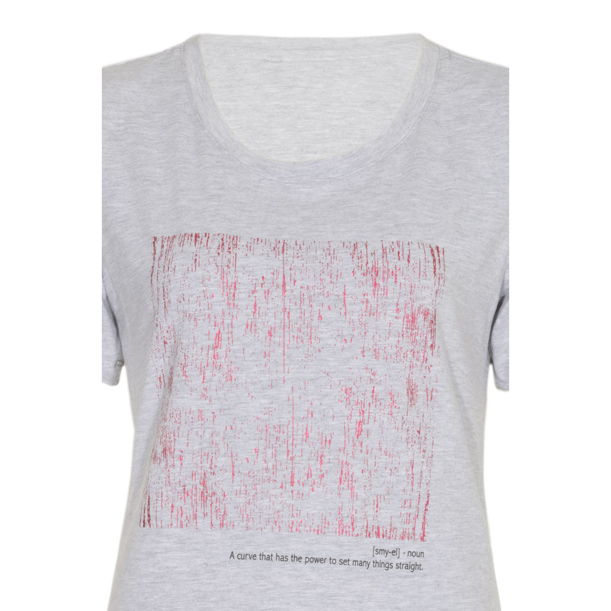 Playera estampada Orange Love para Mujer Petite image number null