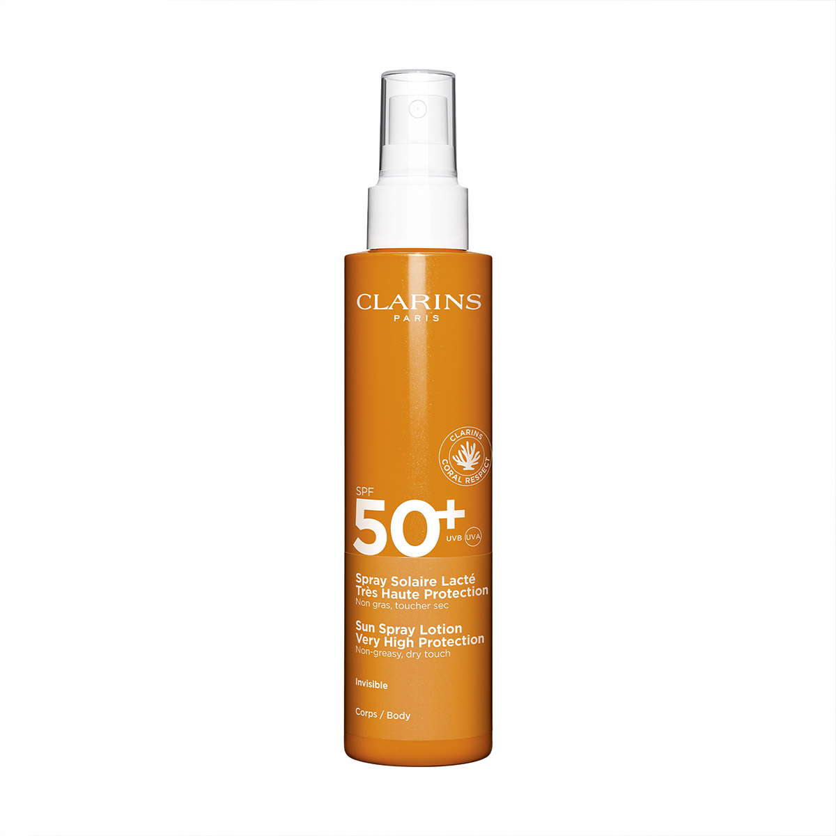 Spray Solar L&aacute;cteo Muy Alta Protecci&oacute;n SPF50+ CLARINS image number null