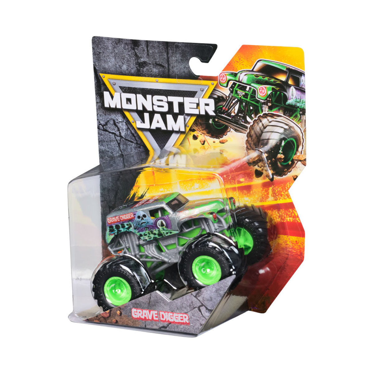Cami&oacute;n Monstruo De Metal Monster Jam Veh&iacute;culo Grave Digger 164 image number null