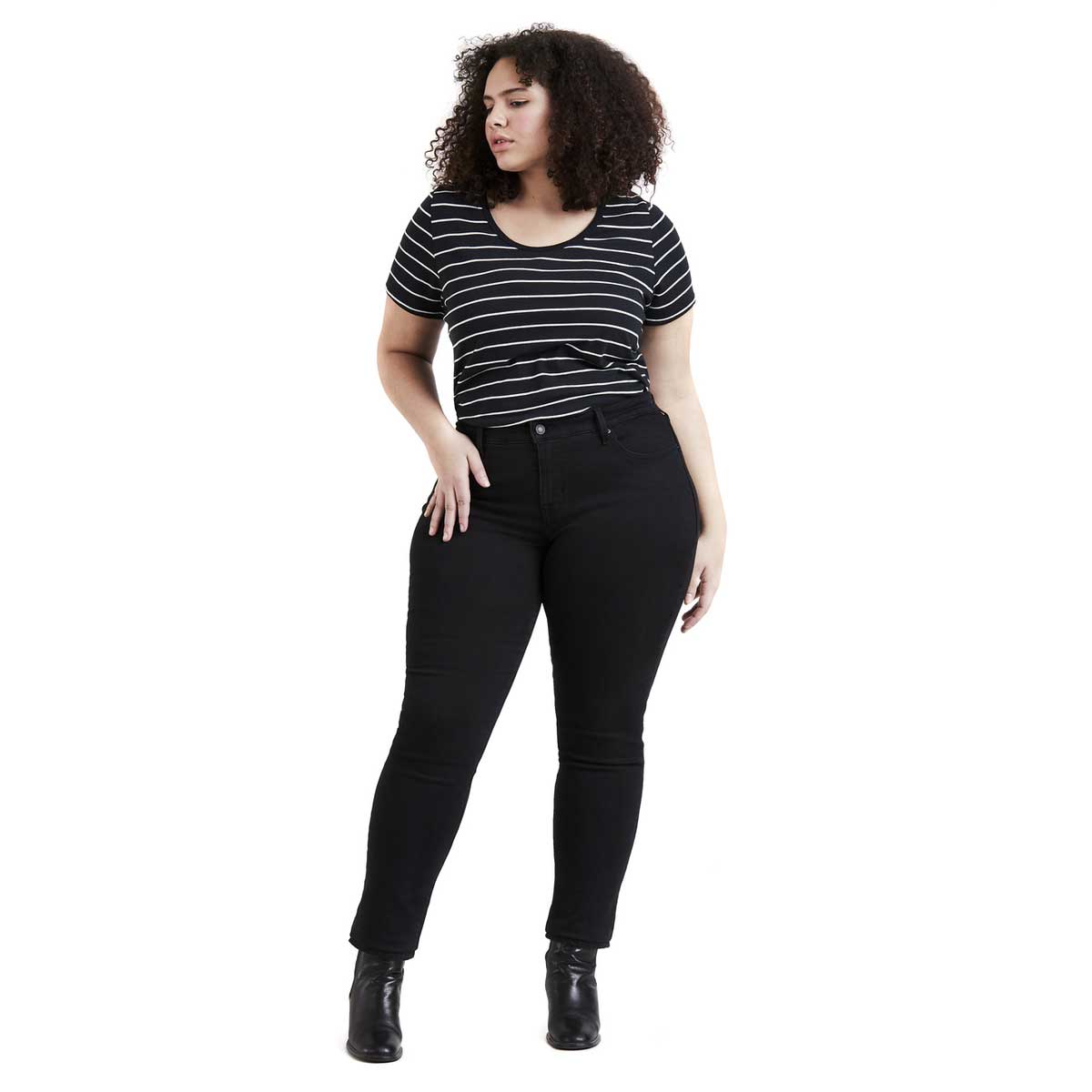 Jeans Tubo Levi's Para Mujer Curvy image number null
