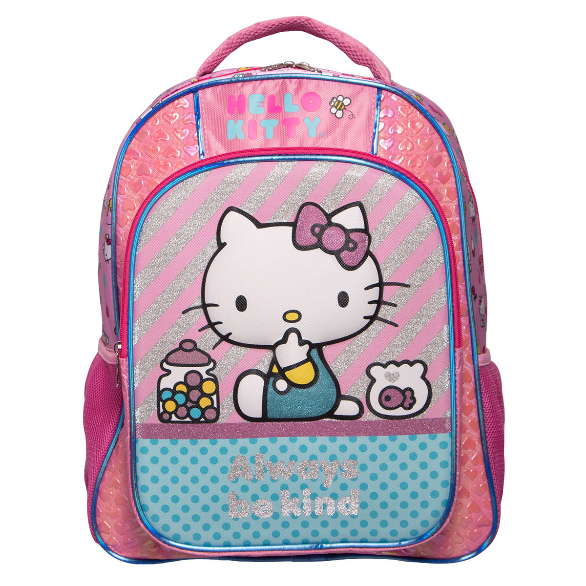 Mochila Kitty Primaria Rosa Ruz image number null